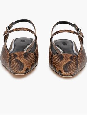 Paige Whitley sling back flat shoe